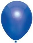 BALLONNEN UNI METALLIC NAVY BLAUW 10 ST. 30 CM ()